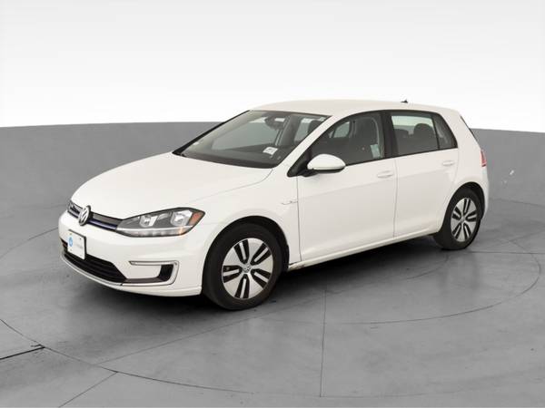 2017 VW Volkswagen eGolf SE Hatchback Sedan 4D sedan White - FINANCE... for sale in Atlanta, CA – photo 3