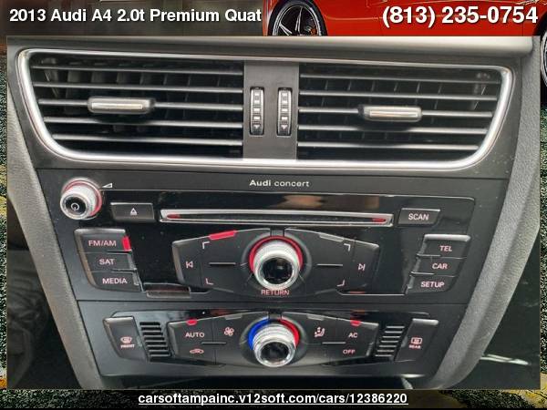 2013 Audi A4 2.0t Premium Quat 2.0t Premium Quattro for sale in TAMPA, FL – photo 21