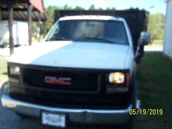 1996 GMC 3500 HD dump truck for sale in Rougemont, NC – photo 2