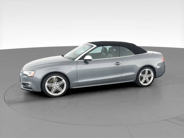2014 Audi S5 Premium Plus Convertible 2D Convertible Gray - FINANCE... for sale in South Bend, IN – photo 4