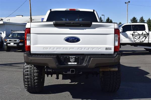 2017 FORD F350 SUPER DUTY KING RANCH LIFTED DIESEL 4X4 LIFTED ON 40... for sale in Gresham, OR – photo 4