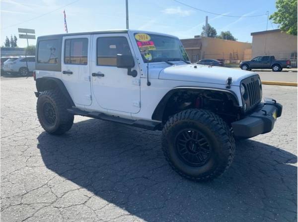 2014 Jeep Wrangler Unlimited Unlimited Sport SUV 4D for sale in Fresno, CA – photo 3