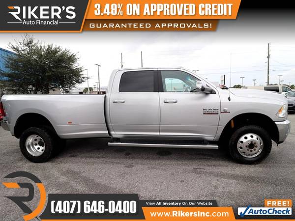$650/mo - 2018 Ram 3500 Lone StarCrew Cab - 100 Approved! - cars &... for sale in Kissimmee, FL – photo 8