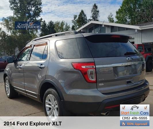 4WD 2014 FORD EXPLORER XLT 3RD ROW - - by dealer for sale in Syracuse, NY – photo 3
