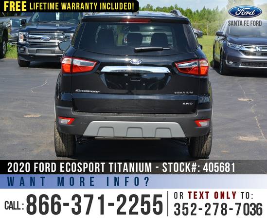 2020 FORD ECOSPORT TITANIUM SAVE Over 8, 000 off MSRP! for sale in Alachua, FL – photo 6