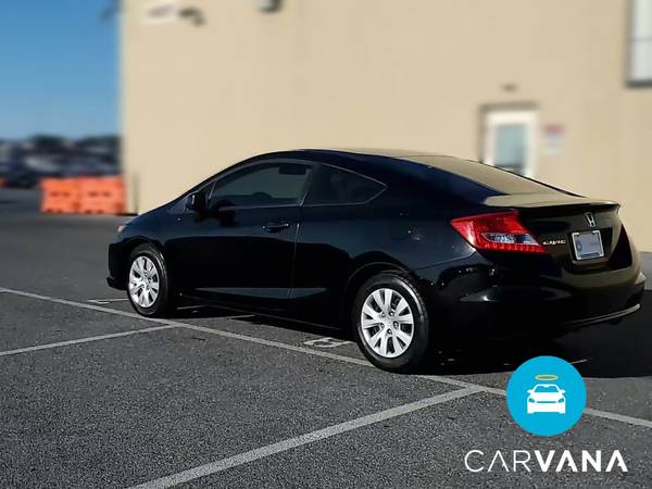 2012 Honda Civic LX Coupe 2D coupe Black - FINANCE ONLINE - cars &... for sale in Columbus, GA – photo 7