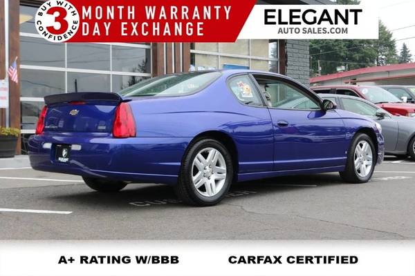 2007 Chevrolet Monte Carlo LT super clean low miles Coupe Chevy for sale in Beaverton, OR – photo 9