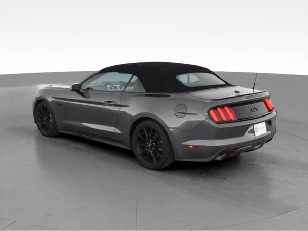 2016 Ford Mustang GT Premium Convertible 2D Convertible Gray -... for sale in New Haven, CT – photo 7