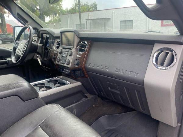 2015 Ford F-350 F350 F 350 Super Duty Lariat 4x4 4dr Crew Cab 8 ft for sale in TAMPA, FL – photo 9