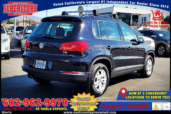 2017 VOLKSWAGEN TIGUAN 2.0T S SUV-EZ FINANCING-LOW DOWN! - cars &... for sale in EL CAJON, AZ – photo 9