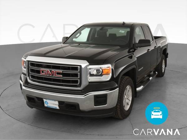 2014 GMC Sierra 1500 Double Cab SLE Pickup 4D 6 1/2 ft pickup Black... for sale in Youngstown, OH
