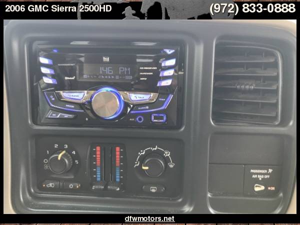 2006 GMC Sierra 2500HD 4WD SLE1 Ext Cab Diesel for sale in Lewisville, TX – photo 17