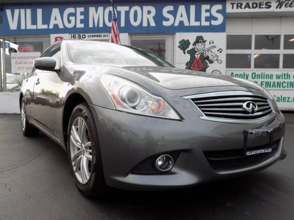 Infiniti G37 - cars & trucks - by dealer - vehicle automotive sale for sale in Buffalo, NY