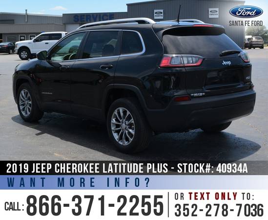 2019 Jeep Cherokee Latitude Plus SiriusXM - Cruise - Leather for sale in Alachua, FL – photo 5