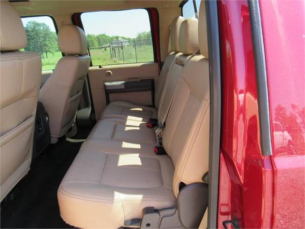 2015 FORD F350 SUPER DUTY LARAIT, Red APPLY ONLINE for sale in Summerfield, NC – photo 4