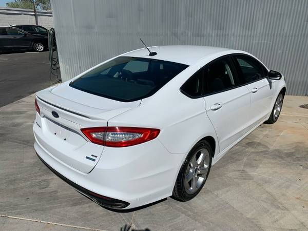 2015 *Ford* *Fusion* *4dr Sedan SE FWD* White - cars & trucks - by... for sale in Scottsdale, AZ – photo 4