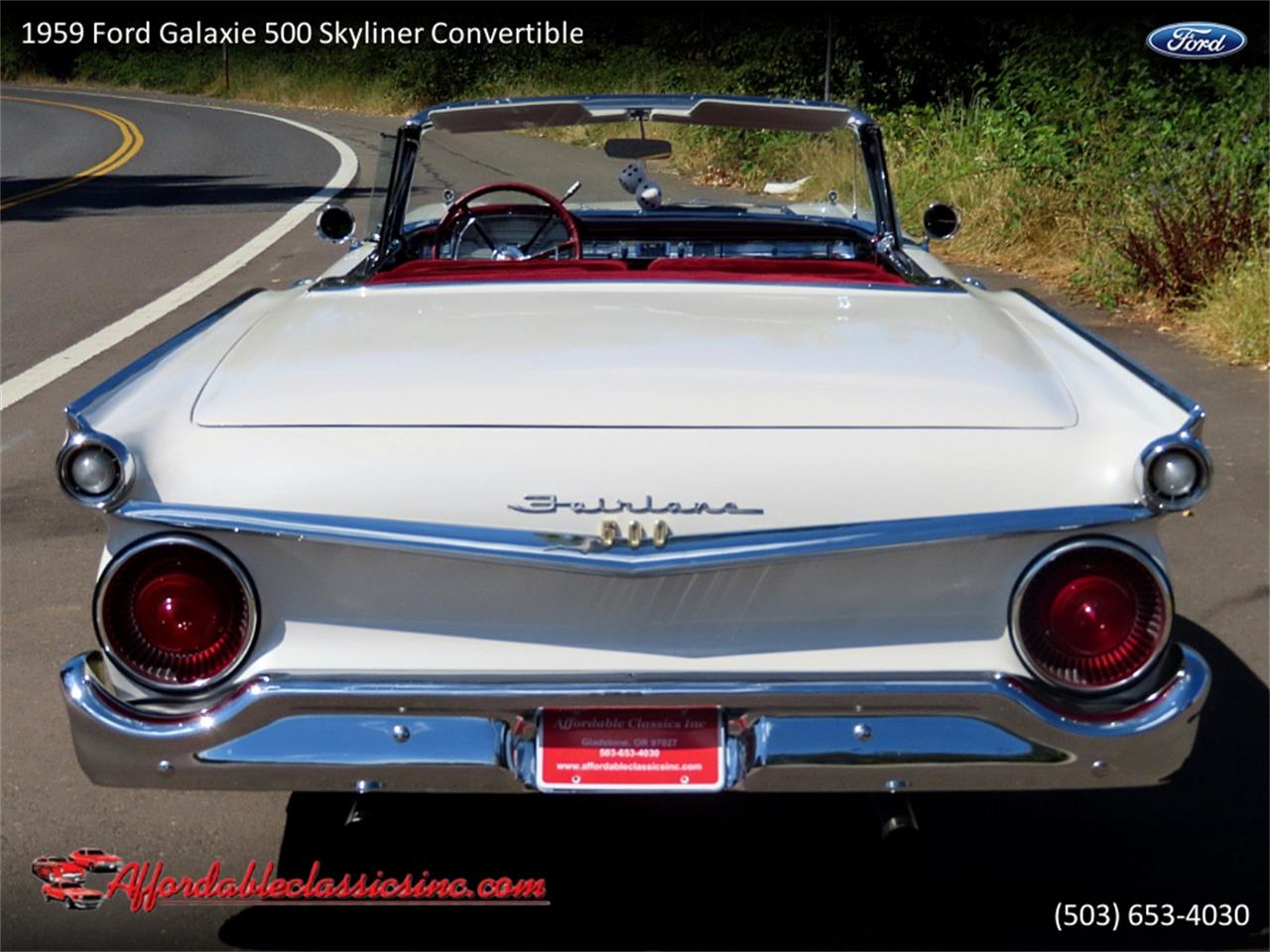 1959 Ford Galaxie Skyliner for sale in Gladstone, OR – photo 76