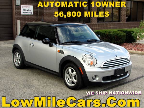 low miles 2007 Mini Cooper automatic 56k - - by dealer for sale in Willowbrook, IL – photo 3