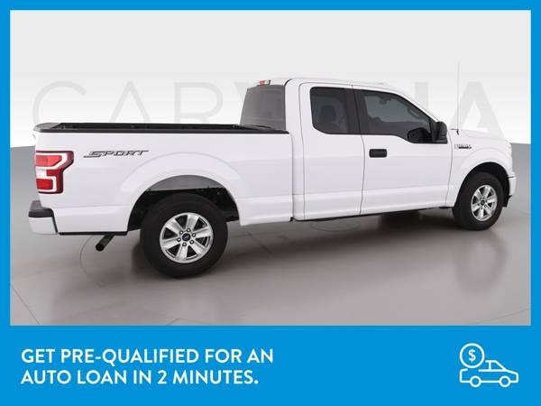 2018 Ford F150 Super Cab XL Pickup 4D 6 1/2 ft pickup White for sale in Greenville, NC – photo 9