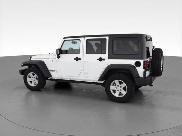 2015 Jeep Wrangler Unlimited Sport S SUV 4D suv White - FINANCE... for sale in Lansing, MI – photo 6