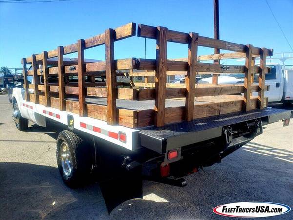 12 FORD F350 DUALLY - 12 STAKE BED - HD MAXON LIFT GATE 19k MILE for sale in Las Vegas, CA – photo 22
