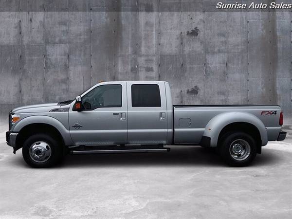 2016 Ford F-350 Diesel 4x4 4WD F350 Super Duty Lariat Truck - cars &... for sale in Milwaukie, ID – photo 2
