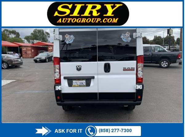 2019 Ram ProMaster Cargo Van **Largest Buy Here Pay Here** for sale in San Diego, CA – photo 5