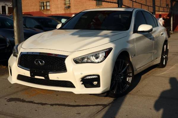 2017 INFINITI Q50 Red Sport 400 AWD Sedan - cars & trucks - by... for sale in Jamaica, NY – photo 2
