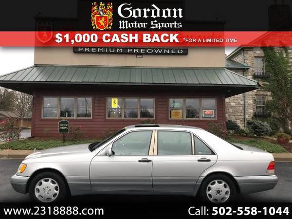 1995 Mercedes-Benz S-Class S420 sedan - cars & trucks - by dealer -... for sale in Louisville, KY