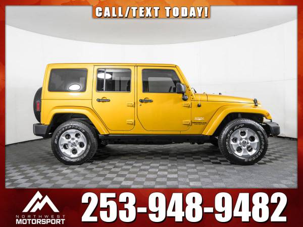 2014 *Jeep Wrangler* Unlimited Sahara 4x4 - cars & trucks - by... for sale in PUYALLUP, WA – photo 4