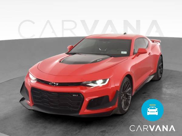 2017 Chevy Chevrolet Camaro ZL1 Coupe 2D coupe Red - FINANCE ONLINE... for sale in Naples, FL