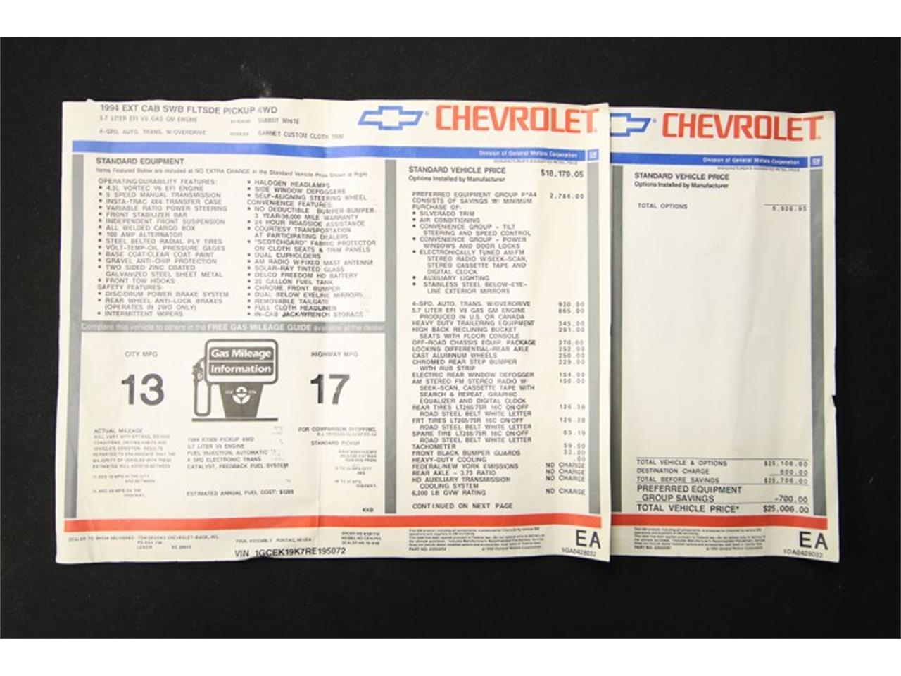 1994 Chevrolet K-1500 for sale in Lutz, FL – photo 63