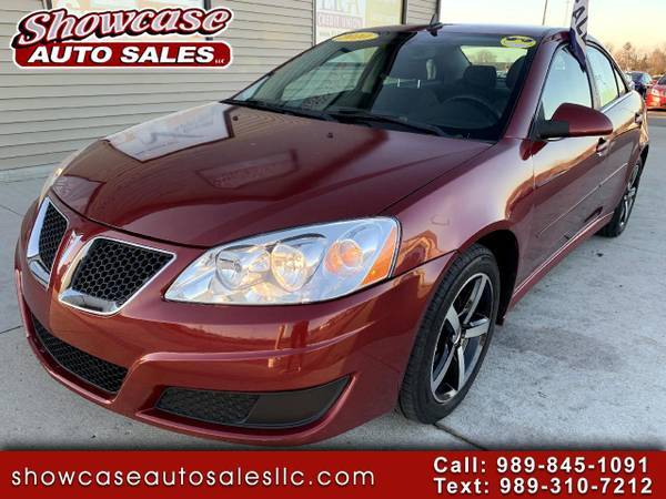 2010 Pontiac G6 4dr Sdn w/1SB - - by dealer - vehicle for sale in Chesaning, MI