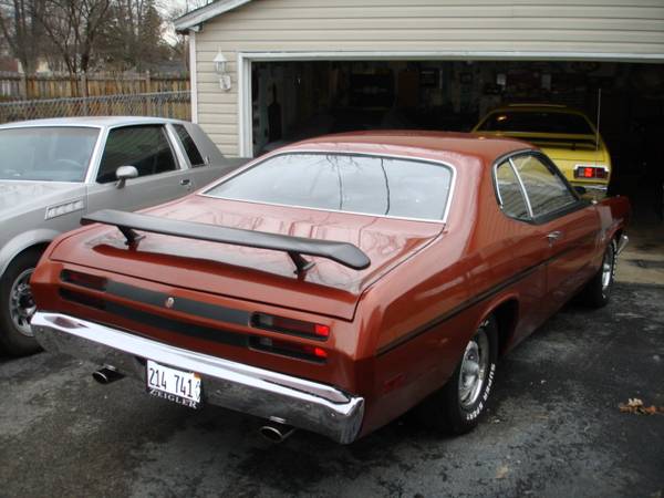 1970 Plymouth Duster-Deep Burnt Orange Metallic, numbers matching for sale in Lombard, IL – photo 22