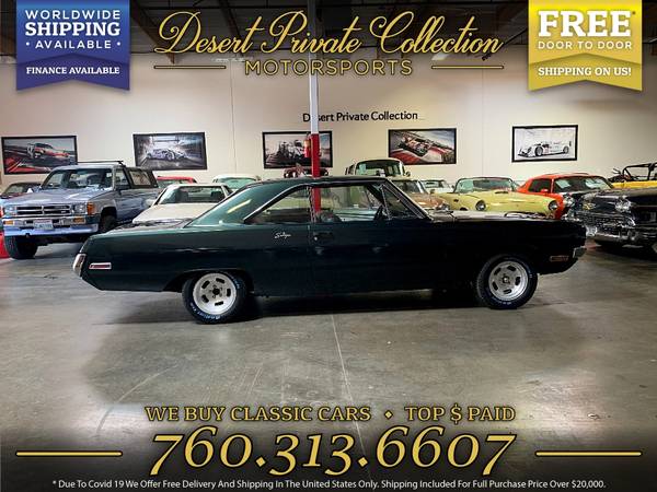 1970 Dodge Dart 383 v8 Coronet Deluxe Coupe Coupe that TURNS HEADS! for sale in Palm Desert , CA – photo 4