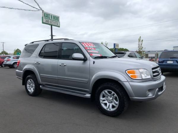 2002 Toyota Sequoia 4dr Limited 4WD V8 Auto Leather Moon Loaded 3Rd for sale in Longview, OR – photo 3