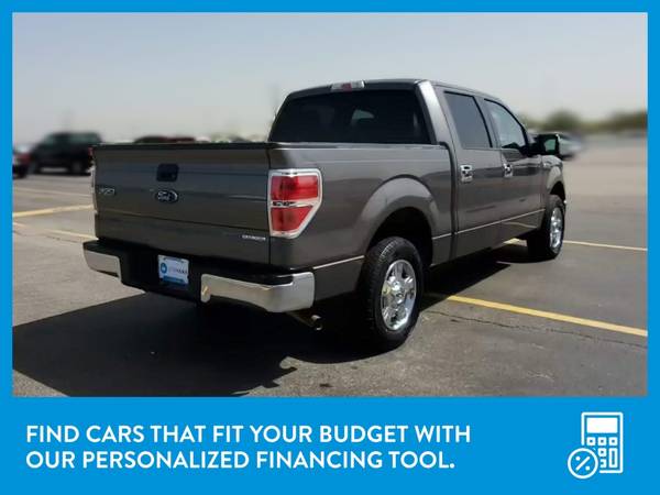 2013 Ford F150 SuperCrew Cab XLT Pickup 4D 5 1/2 ft pickup Gray for sale in San Bruno, CA – photo 8