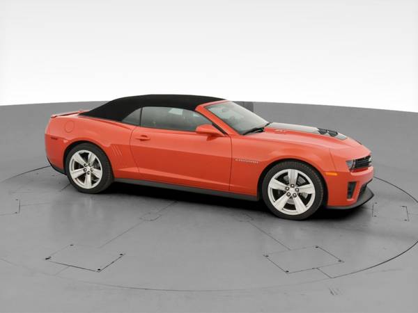 2013 Chevy Chevrolet Camaro ZL1 Convertible 2D Convertible Orange -... for sale in Greenville, NC – photo 14