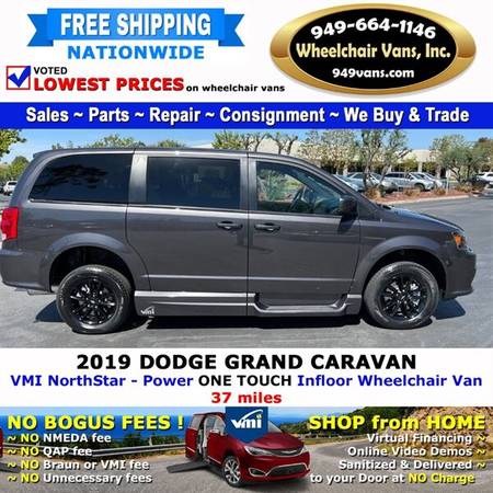 2019 Dodge Grand Caravan SE Plus Wheelchair Van VMI Northstar - Pow for sale in LAGUNA HILLS, NV – photo 9