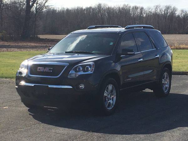 2008 GMC Acadia SLT 3rd Row Leather with only 139,000 miles $7450 -... for sale in Chesterfield Indiana, IN – photo 3