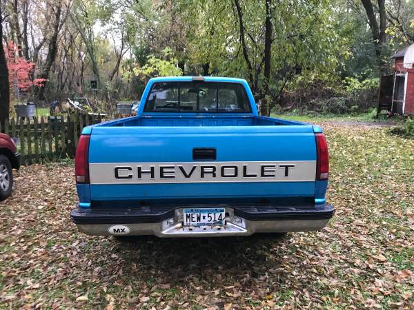 1991 Chevy 1/2 ton Silverado for sale in Forest Lake, MN – photo 2