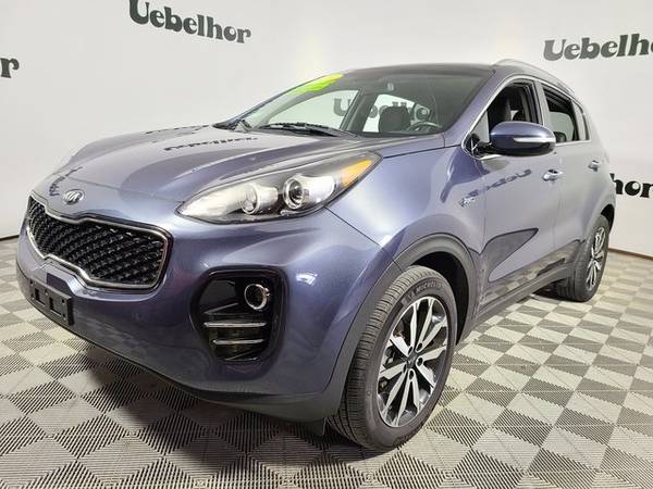 2018 Kia Sportage EX suv Pacific Blue - - by dealer for sale in Jasper, KY – photo 2