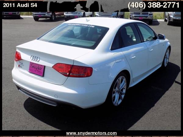 2011 Audi S4 Premium Plus 1 Owner AWD 3.0L Supercharged for sale in Belgrade, MT – photo 5