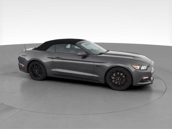 2016 Ford Mustang GT Premium Convertible 2D Convertible Gray -... for sale in New Haven, CT – photo 14