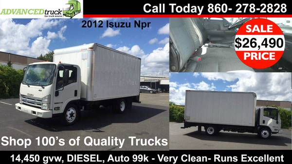 2016 Isuzu Npr Box Truck Dump Flatbed Reefer - cars & trucks - by... for sale in NEW YORK, NY – photo 6