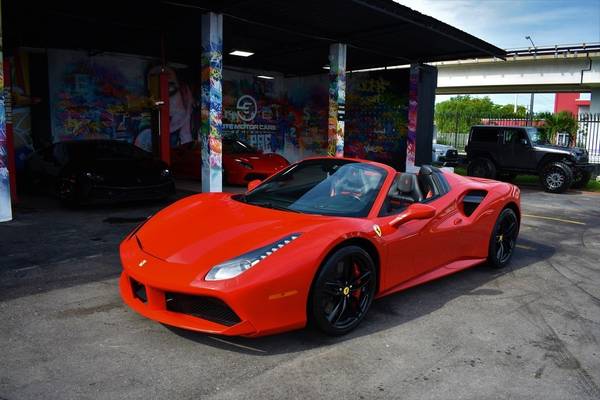 2018 Ferrari 488 Spider Base 2dr Convertible Convertible - cars & for sale in Miami, NY – photo 7