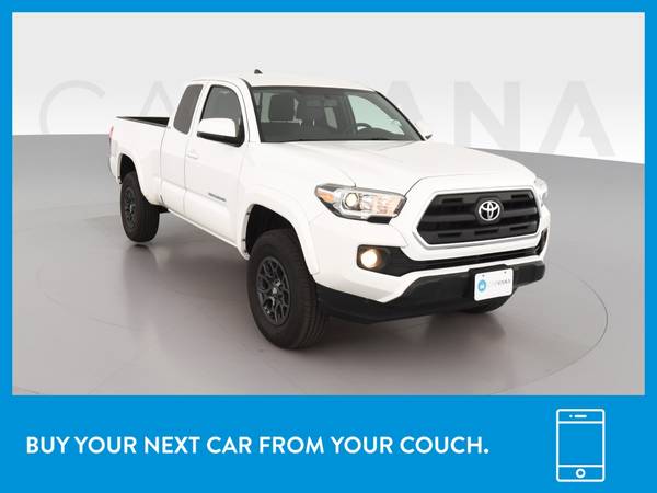 2017 Toyota Tacoma Access Cab SR5 Pickup 4D 6 ft pickup White for sale in Monterey, CA – photo 12