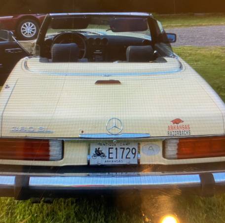 Mercedes Roadster 1981 380SL - cars & trucks - by owner - vehicle... for sale in Roland, AR – photo 3