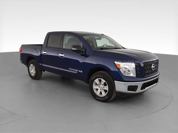 2019 Nissan Titan Crew Cab SV Pickup 4D 5 1/2 ft pickup Blue -... for sale in Arlington, District Of Columbia – photo 15