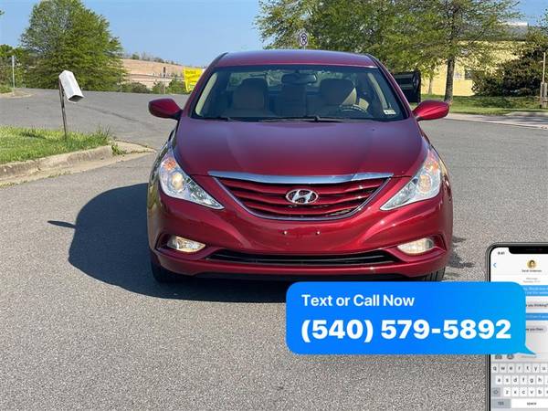 2013 HYUNDAI SONATA GLS PZEV 750 DOWN/375 A Month for sale in Fredericksburg, District Of Columbia – photo 3